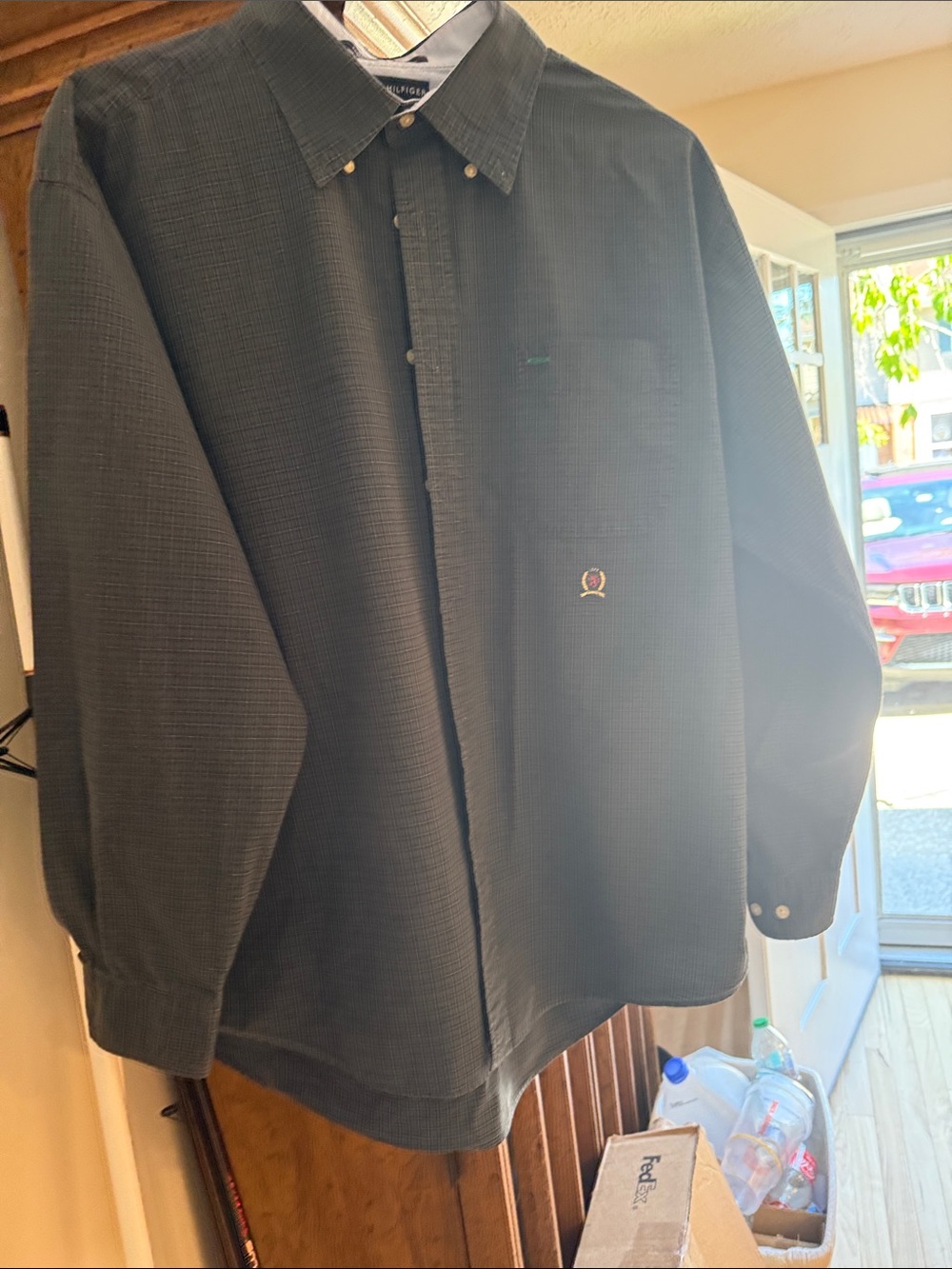 Tommy Hilfiger Forest Green Button-Down Shirt
